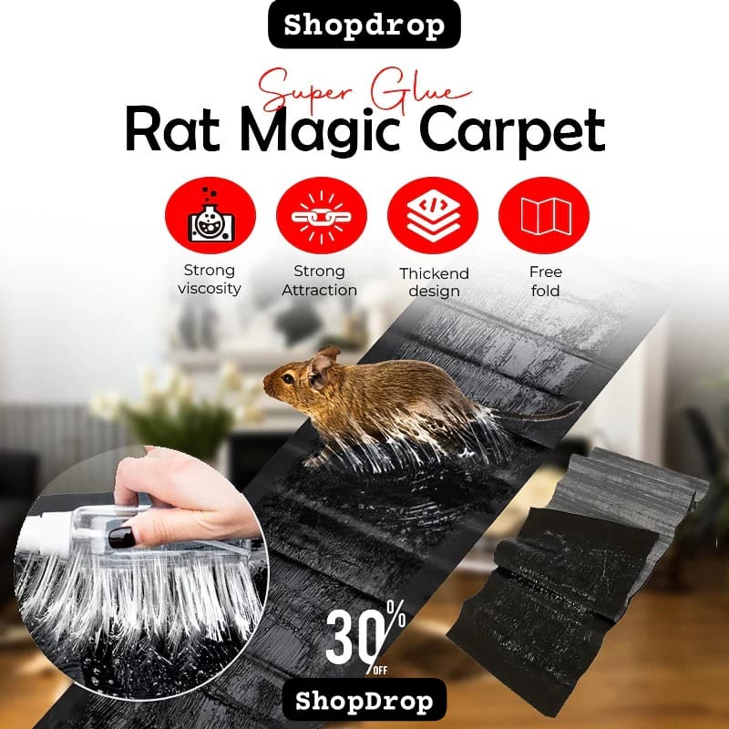 Super Glue Rat Killing Carpet