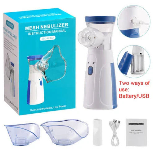 Rechargeable Portable Mesh Nebulizer Kit (50% Off Only For Today)