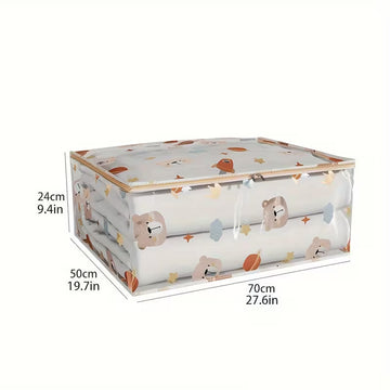 Under-Bed Quilt Clothes Storage Bag (Imported Quality)