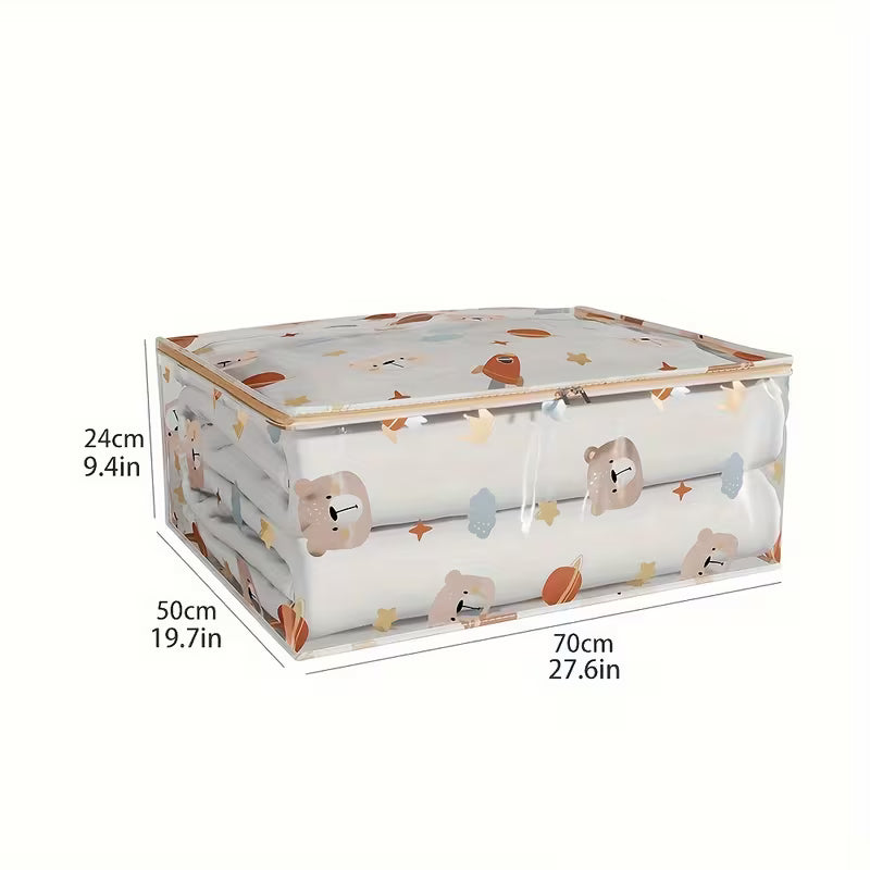 Under-Bed Quilt Clothes Storage Bag (Imported Quality)