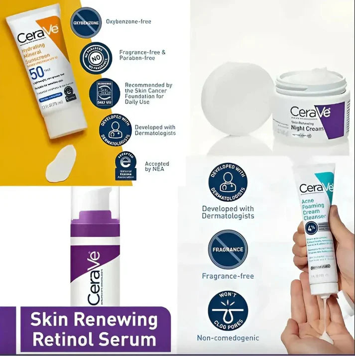CeraVe Complete Skin Repair 4-in-1 Bundle