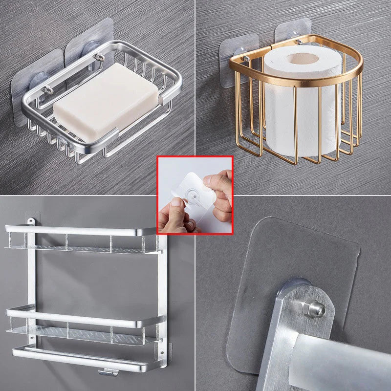 Punch-Free Waterproof Screw Stickers