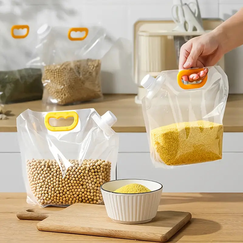 Imported Reusable Food Storage Bags (Capacity 3 Liters)