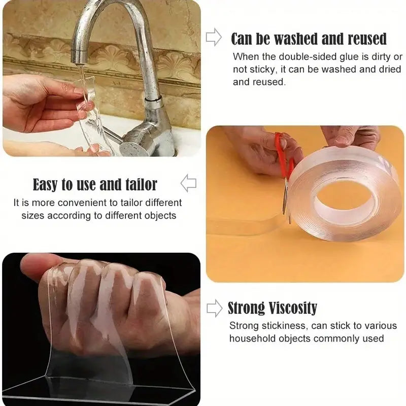 Double-Sided Nano Magic Tape