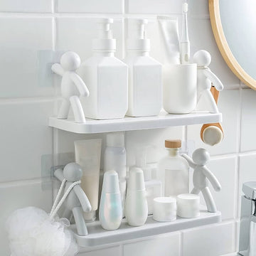 Self Adhesive Buddy Wall Shelf (Buy One Get One Free)