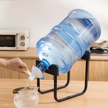 Portable Strong Metal Water Dispenser Rack with BPA Free Fast Flow Water Tap
