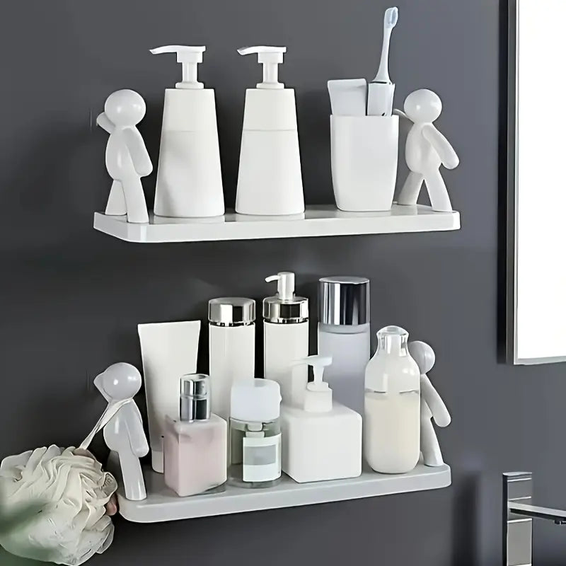 Self Adhesive Buddy Wall Shelf (Buy One Get One Free)