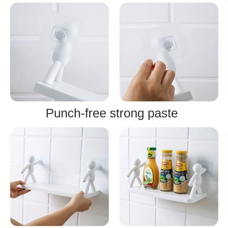 Self Adhesive Buddy Wall Shelf (Buy One Get One Free)