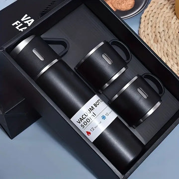 Stainless Steel Vacuum Insulated Cup Set (Gift Packing)