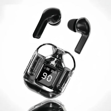 Stylish Transparent TWS True Wireless Earbuds (One Year Warranty)