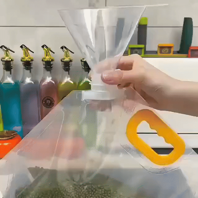 Imported Reusable Food Storage Bags (Capacity 3 Liters)