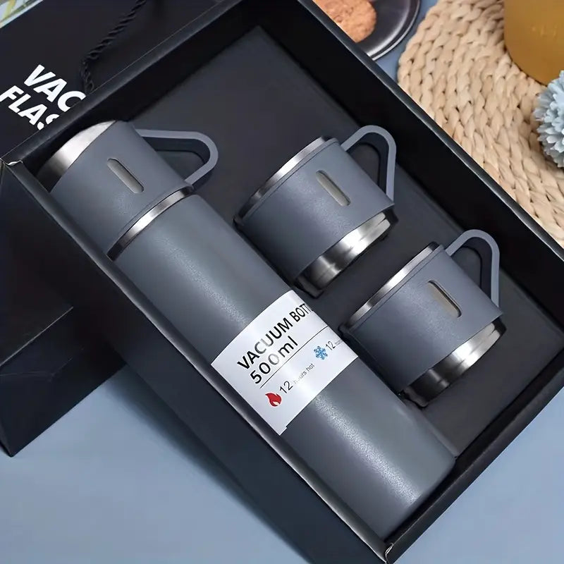 Stainless Steel Vacuum Insulated Cup Set (Gift Packing)