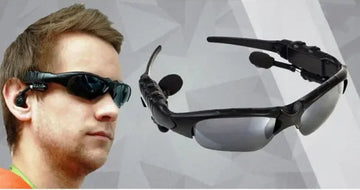 Bluetooth sunglasses with headphones connect with Mobile and talk