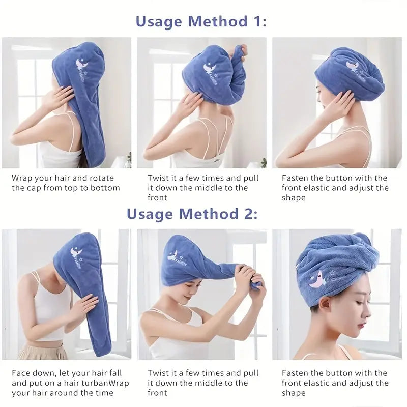 Microfiber Hair Towel