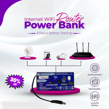 WiFi Router Power Bank (6 Month Warranty)