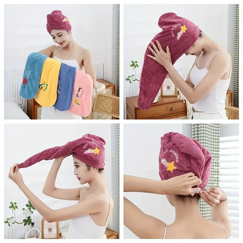 Microfiber Hair Towel