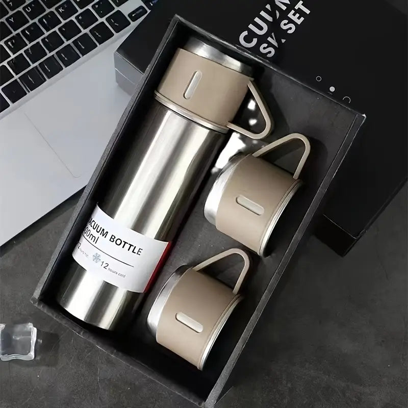Stainless Steel Vacuum Insulated Cup Set (Gift Packing)