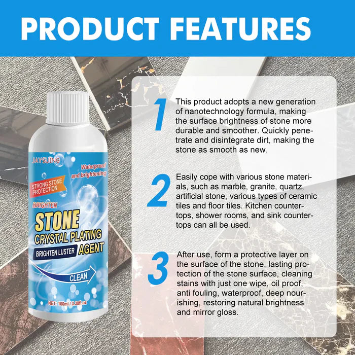 Stone Crystal Plating Agent (Guarnteed Result) (50% Off Today)