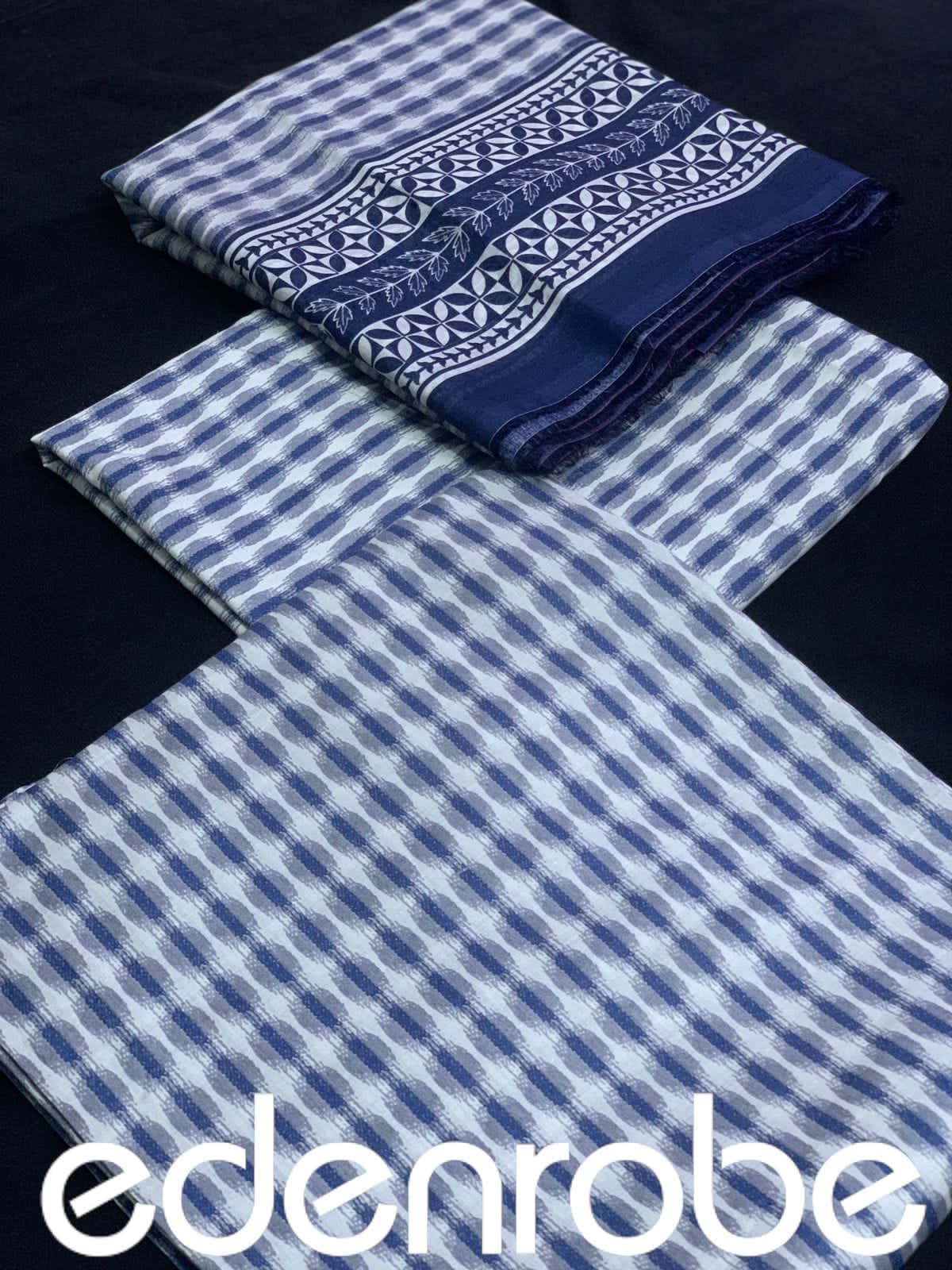 Edenrobe lawn | Unstitched   💯 Original 3pc Printed New Collection