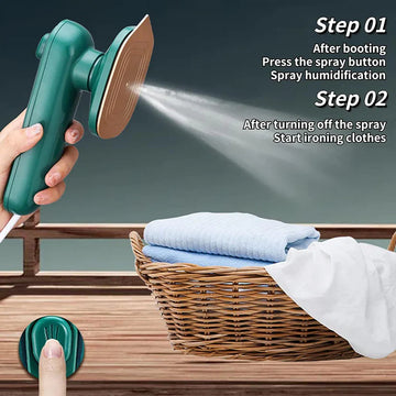 Portable Professional Travel Garment Steamer Iron