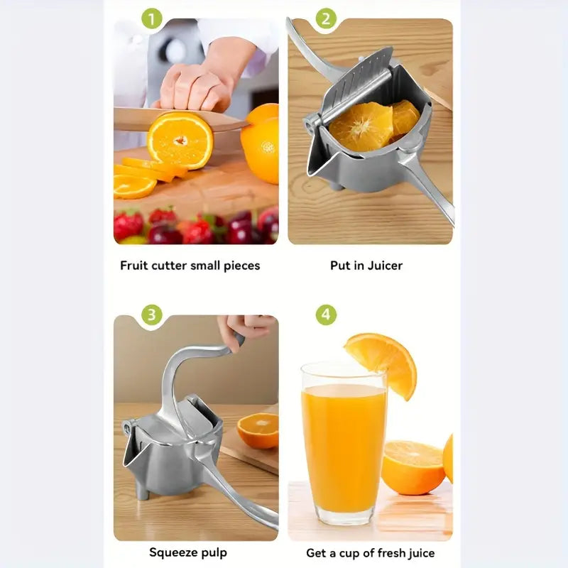 Premium Aluminum Manual Fruit Press Juicer