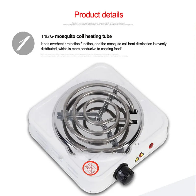 Mini Electric Stove (Single & Double)