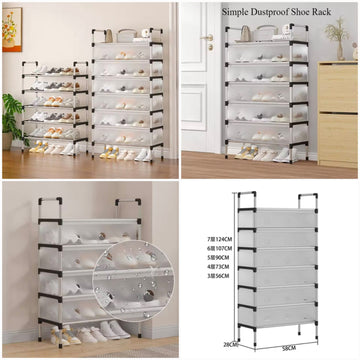 Dust-Proof Shoe Rack