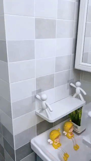Self Adhesive Buddy Wall Shelf (Buy One Get One Free)