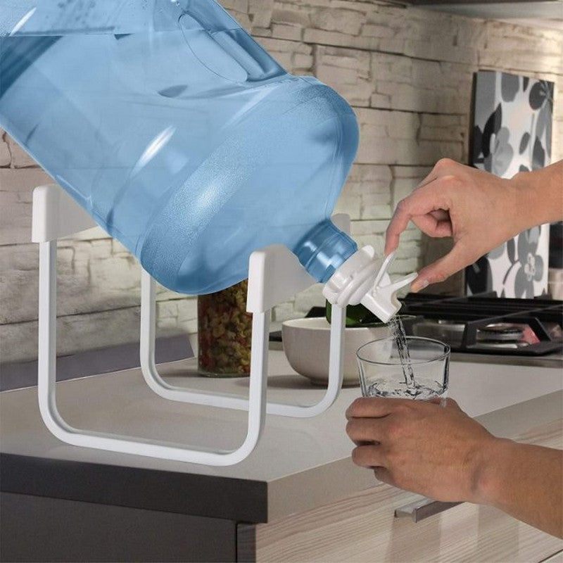 Portable Strong Metal Water Dispenser Rack with BPA Free Fast Flow Water Tap
