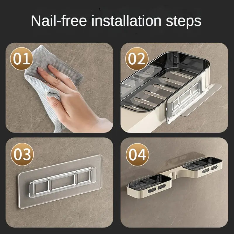 Self Adhesive Kitchen/Bathroom Shelf
