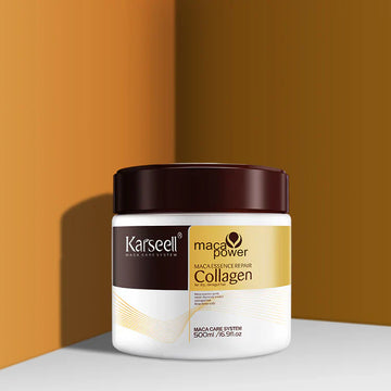 KVN Collagen Hair Treatment Mask For Dry Damaged & All Hair Types - 500ml