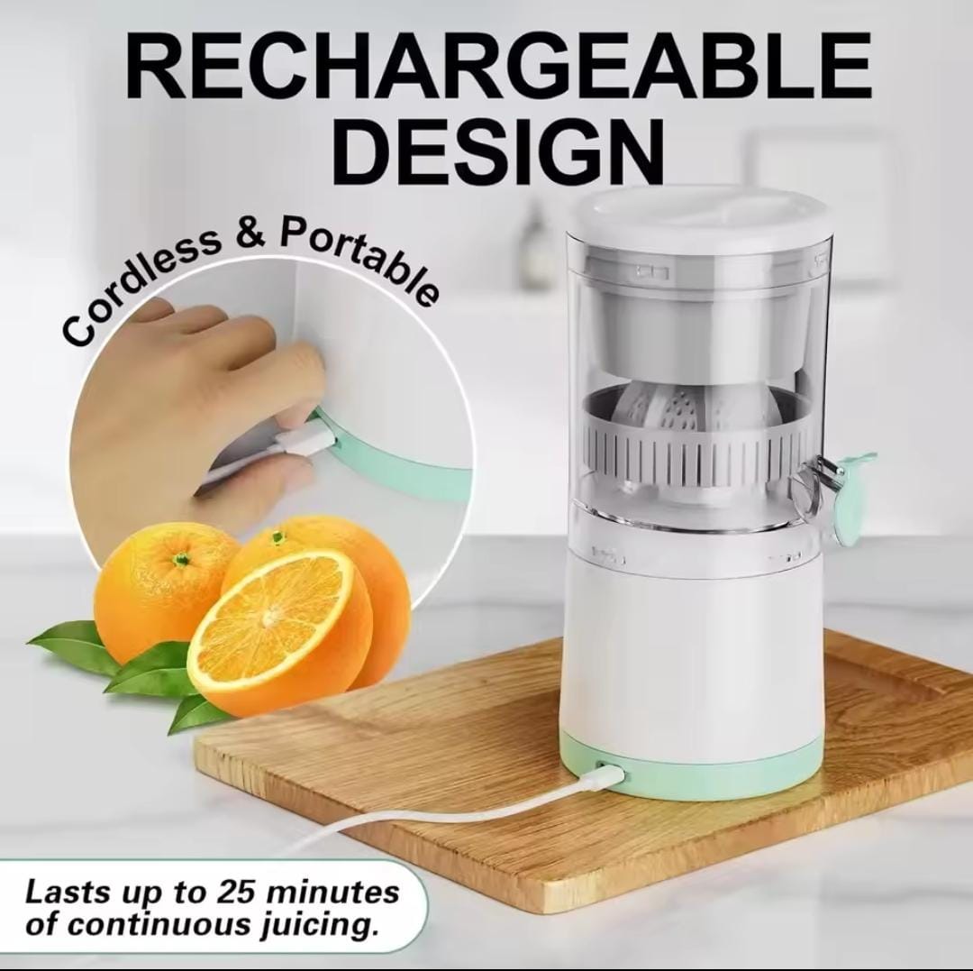 2 IN 1 Rechargeable & Electric Citrus Juicer