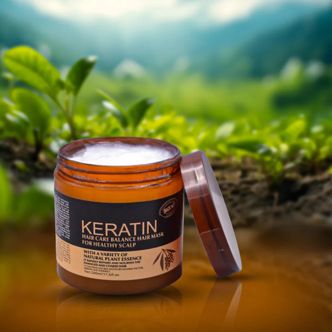 BRAZILIAN NUT KERATIN HAIR MASK 500ML (GUARNATEED RESULT)