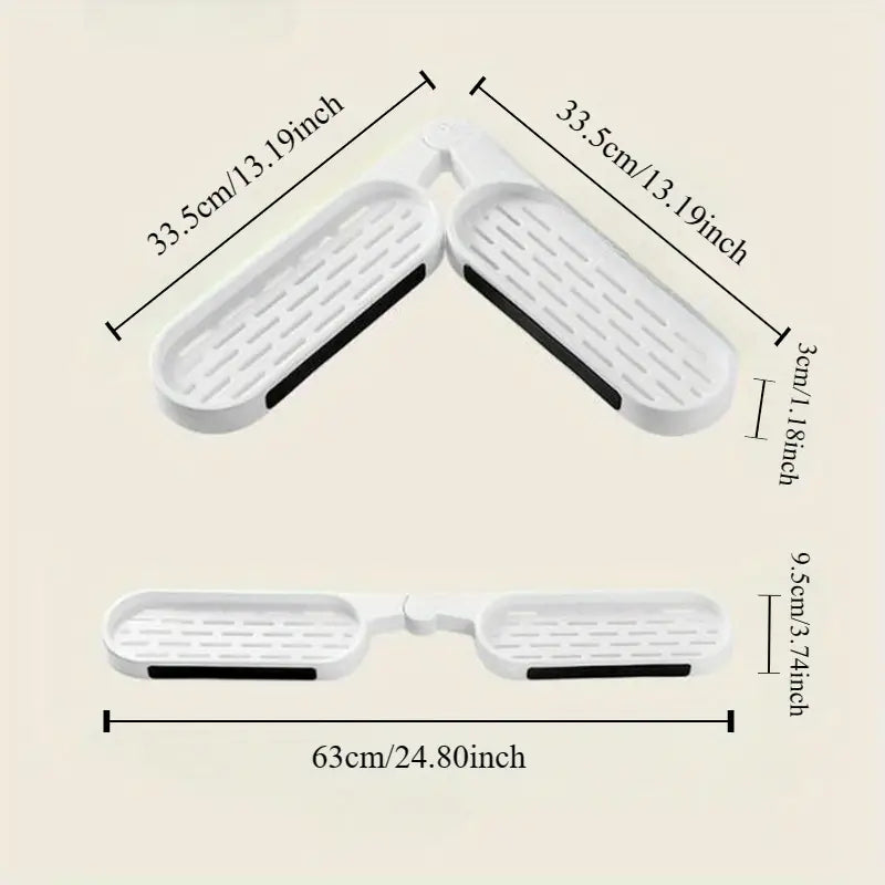 Self Adhesive Kitchen/Bathroom Shelf